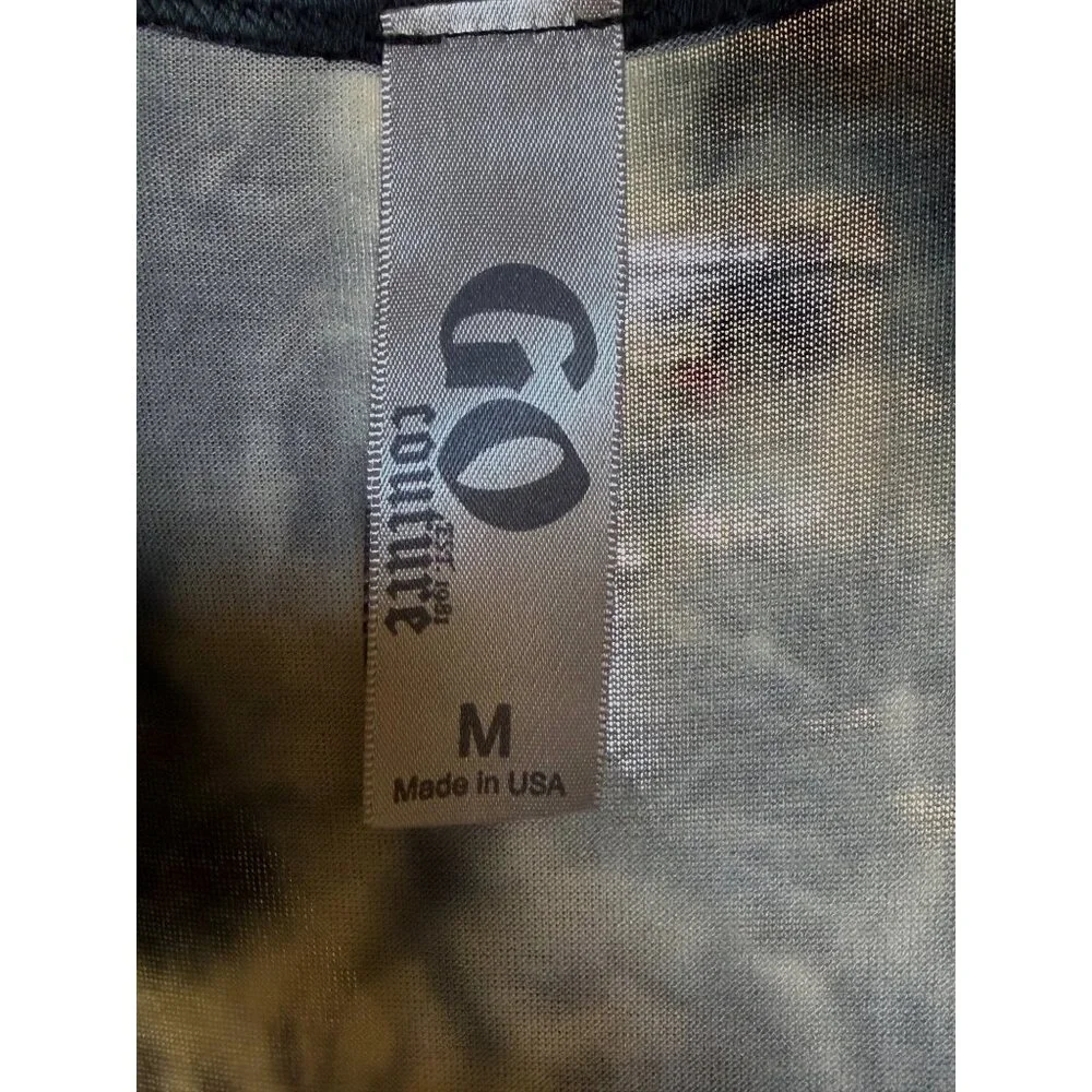 Go Couture Tie-Dye Longline Tank Dress Medium - Picture 13 of 14